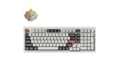 Tangentbord - Keychron Q5 Ultra 8K - Wireless Mechanical Keyboar - Gaming Tangentbord - ANSI - Vit - Q5U-P4