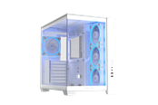 Chassi - ASUS A32 PLUS V2 TG ARGB - Chassi - Miditower - Vit - 90DC00S3-B19020