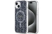 Mobile - Covers & Cases - GUESS IML GCube MagSafe case for iPhone 15 / 14 / 13 - black - 3666339221843