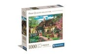 Pusselspel - Clementoni HQC The Old Cottage Jigsaw Puzzle – Square Box 1000 pieces 2D Pussel - 80061