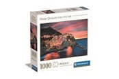 Pusselspel - Clementoni "Dusk in Manarola" Square Box Jigsaw Puzzle 1.000 pieces 2D Pussel - 80167