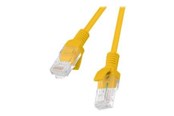 Nätverkskabel - Lanberg patch cable - 25 cm - orange RAL 1028 - Orange - PCU6-10CC-0025-O