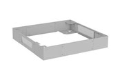 Rack chassis - Lanberg - rack plinth - 600 x 600 mm - CK01-66-S