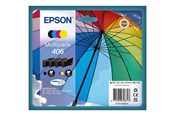 Skrivartillbehör-bläck-toner - Epson 406 Multipack - 4-pack - black yellow cyan magenta - original - ink cartridge - C13T17G64020