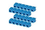 Nätverks tillbehör - StarTech.com Startech keystone jack - 180° 110 punch down - TAA Compliant - C6KEY110180BL24PK