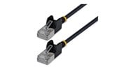 Nätverkskabel - StarTech.com Startech patch cable - 2 m - black - Svart - N6APATSTP34BKS2M