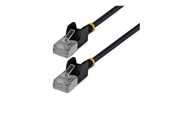 Nätverkskabel - StarTech.com Startech patch cable - 30 cm - black - Svart - N6APATSTP34BKS30CM