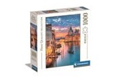 Pusselspel - Clementoni Venice Lighting Square Box Jigsaw Puzzle 1000 pieces 2D Pussel - 80317
