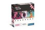 Pusselspel - Clementoni Squid Game Panorama Square Box Jigsaw Puzzle 1000 pieces 2D Pussel - 80638