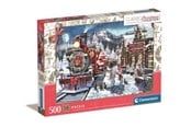 Pusselspel - Clementoni HQC Train Station Jigsaw Puzzle 500 pieces 2D Pussel - 81502