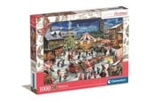 Pusselspel - Clementoni HQC The Christmas Fair Jigsaw Puzzle 1000 pieces 2D Pussel - 81505
