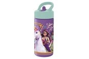 Skoltillbehör - Unicorn Academy UNICORN ACADEMY Vattenflaska med sugrör, 410ml - 088808718-87431