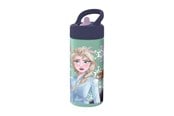 Skoltillbehör - Disney FROZEN Vattenflaska med sugrör, 420ml - 088808718-81031