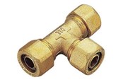 PEX-system - Tiemme PEX-T-koppling 15 x 15 x 15 mm - 1400049