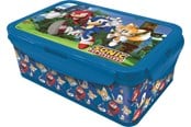 Skoltillbehör - Sonic SONIC Stor lunchlåda med flera löstagbara fack. Tillverkad med flikar som är lätta att stänga. Storlek 21x13x7 cmBPA-fri - 088808737-40545