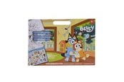 Kreativa spel - Bluey BLUEY A4 målarblock med 6 färgkritor och klistermärken - 148302676