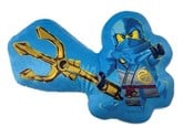 Barnrummet - LEGO NINJAGO RIYU figurformad kudde 40 cm - 4004119-LEG1222