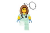 LEGO® - LEGO 4006036-LGL-KE156H ® CLASSIC, SJUKSKÖTERSKA, nyckelring med LED-lampa - 4006036-LGL-KE156H