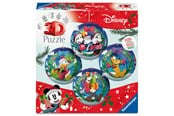 Pusselspel - Ravensburger 3D Puzzle-Ball 4 st. Disney julkulor i en låda 3D pusselspel - 12008088