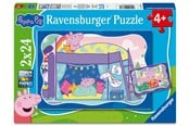 Pusselspel - Ravensburger Peppa Pig - God natt, Peppa! 2x24p - 12004336