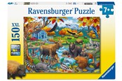 Pusselspel - Ravensburger Samling av vilda djur 150p Block - 12004304