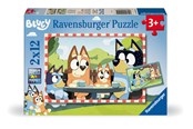 Pusselspel - Ravensburger Bluey 2x12 bitar - 12004111