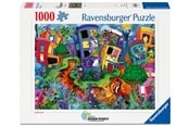 Pusselspel - Ravensburger Nyckelpigegatan 1000p - 12001797