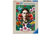Pusselspel - Ravensburger Frida Kahlo: Blommande fantasi 500p - 12001736