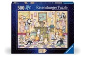 Pusselspel - Ravensburger Galna katter Taby & Co. 500p Block - 12001451