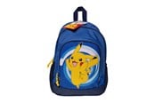 Skoltillbehör - Pokemon POKÉMON Junior backpack with 2 zip front pockets and 2 mesh side pockets cushioned shoulder straps reflectors on straps 300D nylon 35 x 25 x 13 cm approx. 10 liters - 161709240