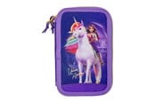 Skoltillbehör - Unicorn Academy Filled double pencil case - 170108516