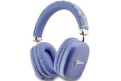 Hörlurar / Headset - GUESS GCube Metallic Script Logo Headphones - Purple - 3666339220815