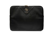 Väskor - GUESS Triangle 4G cover for a 14" laptop - black - 3666339213992