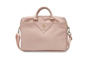 Väskor - GUESS Triangle 4G bag for a 16" laptop - pink - 3666339214081