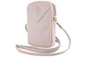 Andra mobiltillbehör - GUESS Zip Triangle 4G bag - pink - 3666339210632