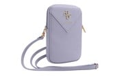 Andra mobiltillbehör - GUESS Zip Triangle 4G bag - purple - 3666339210649
