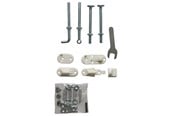Babyleksaker - BabyDan Box of fittings NoTrip wood white - 300350