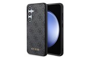 Mobile - Covers & Cases - GUESS 4G Metal Gold Logo case for Samsung Galaxy S24 - black - 3666339259112