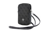 Andra mobiltillbehör - GUESS Zip 4G Triangle bag - black - 3666339210731