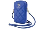 Andra mobiltillbehör - GUESS Zip Quilted 4G bag - blue - 3666339213985