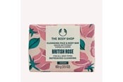 Kroppsvård - The Body Shop British Rose Cleansing Face & Body Bar - 5028197250997