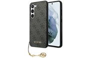 Mobile - Covers & Cases - GUESS 4G Charms Collection case for Samsung Galaxy A35 - black - 3666339259662