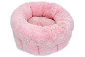Hundar - Dogman Säng Plysch Rosa S - 804926