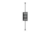 Väggfäste, AV-Möbel - Multibrackets M Pro Series enclosure - medium - for flat panel - high brightness wire - black RAL 9005 - Max 50 kg - recommended for 46" - 7340234810406