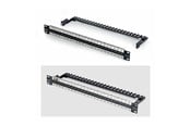 Nätverks tillbehör - StarTech.com Startech blank keystone patch panel - 1U - 19" - with cable management bar for RJ45 - TAA Compliant - C6PANELSTP481UCM
