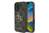 Mobile - Covers & Cases - GUESS 4G Big Logo Case for iPhone 16 - Brown - 3666339327569