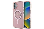 Mobile - Covers & Cases - GUESS IML Rhinestones MagSafe iPhone 16 Case - Pink - 3666339306052