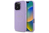 Mobile - Covers & Cases - GUESS Saffiano MagSafe case for iPhone 16 Pro Max - purple - 3666339346294