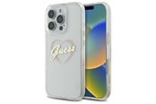Mobile - Covers & Cases - GUESS IML Heart Case for iPhone 16 Pro - Transparent - 3666339307271