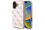 Mobile - Covers & Cases - GUESS New 4G Triangle Case for iPhone 16 - White - 3666339340223
